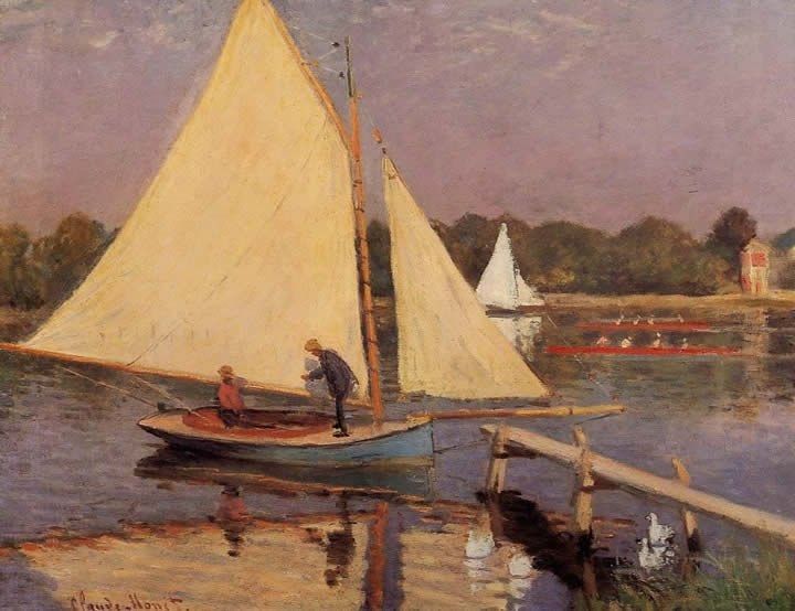 Claude Monet Boaters at Argenteuil